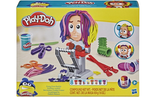 Ігровий набір для ліплення Hasbro Play-Doh Божевільний стиліст (F1260)