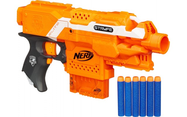 Бластер Hasbro Nerf Elite Stryfe, 6 патронов (A0200)