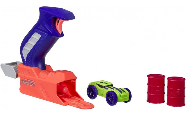 Ігровий набір Hasbro Nerf Nitro Пусковий пристрій Throttleshot Blitz Blue (C0780/C0781)