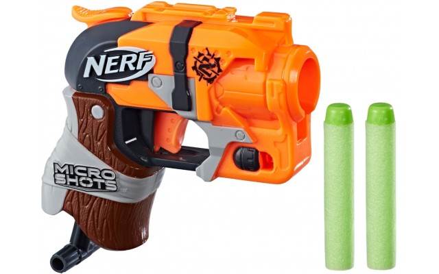 Бластер Hasbro Nerf Micro shots Hammershot, 2 патрона (E0489/E0720)