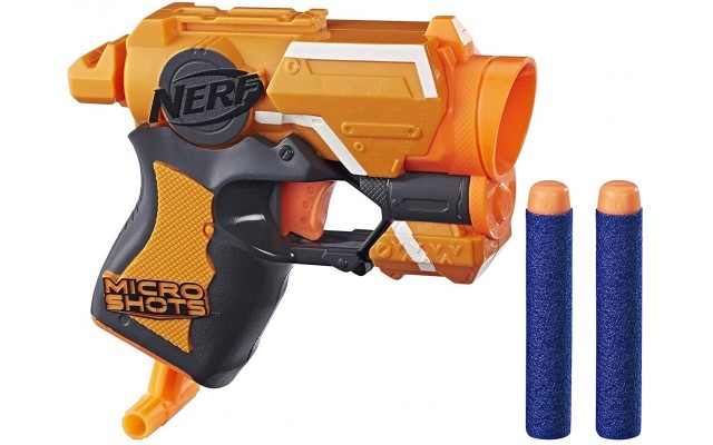 Бластер Hasbro Nerf Micro shots Firestrike, 2 патрона (E0489/E0721)