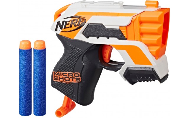 Бластер Hasbro Nerf MicroShots Rough Cut, 2 патрона (E0489/E1626)