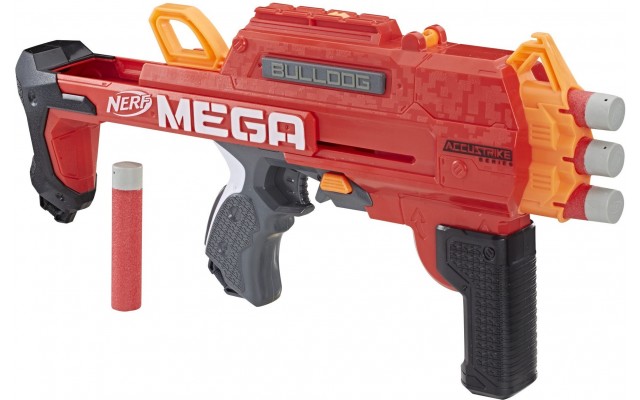 Бластер Hasbro Nerf Mega Bulldog, 6 патронів (E3057)