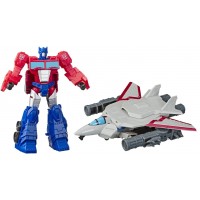 Фигурка Hasbro Transformers Кибервселенная Spark Armor Оптимус Прайм, 18 см (E4220/E4328)