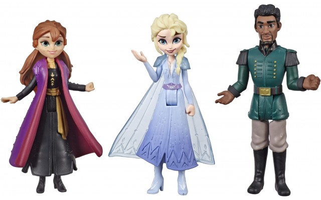 Набор фигурок Hasbro Disney Frozen 2 Анна, Эльза и Матиас (E5504/E6912)