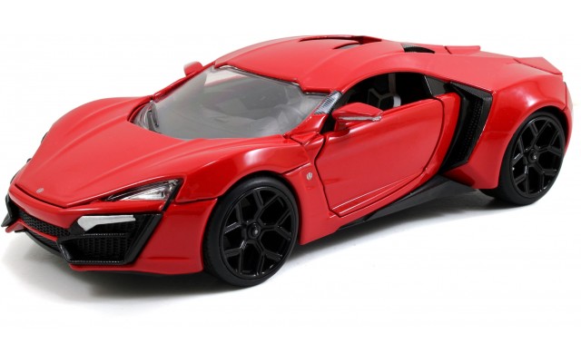 Машинка металлическая Jada  Lykan Hypersport из к/ф "Форсаж" (253203003)