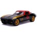 Машинка металева Jada Chevrolet Corvette з фігуркою Чорної вдови з к/ф "Месники" (253225014) title=