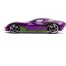 Машинка металлическая Jada Chevrolet Corvette Stingray Концепт с фигуркой Джокер (253255020) title=