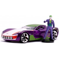 Машинка металлическая Jada Chevrolet Corvette Stingray Концепт с фигуркой Джокер (253255020)