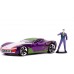 Машинка металлическая Jada Chevrolet Corvette Stingray Концепт с фигуркой Джокер (253255020) title=