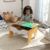  Дерев'яний ігровий стіл KidKraft з дошкою для конструктора 2 в 1 (10039) title=