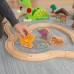 Деревянный игровой набор KidKraft Железная дорога с динозаврами (18016) title=