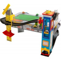 Деревянный игровой набор KidKraft Безумное шоссе со столешницей для конструктора (18033)