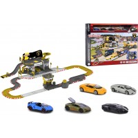 Игровой набор Majorette Траса Lamborghini с 5 машинками (2050025)