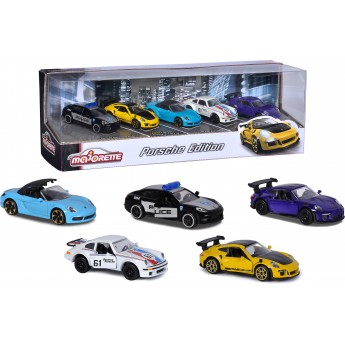 Набор металлических машинок Porsche Majorette 7,5 см (2053171)