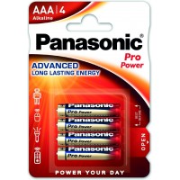 Батарейки Panasonic PRO POWER AAA щелочные 4 шт. (LR03XEG/4BP)