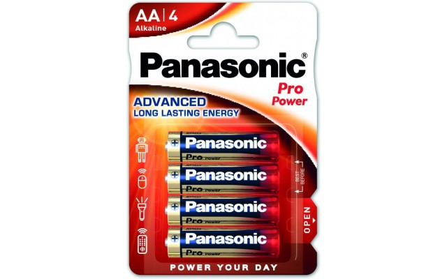 Батарейки Panasonic PRO POWER AA лужні 4 шт. (LR6XEG/4BP)