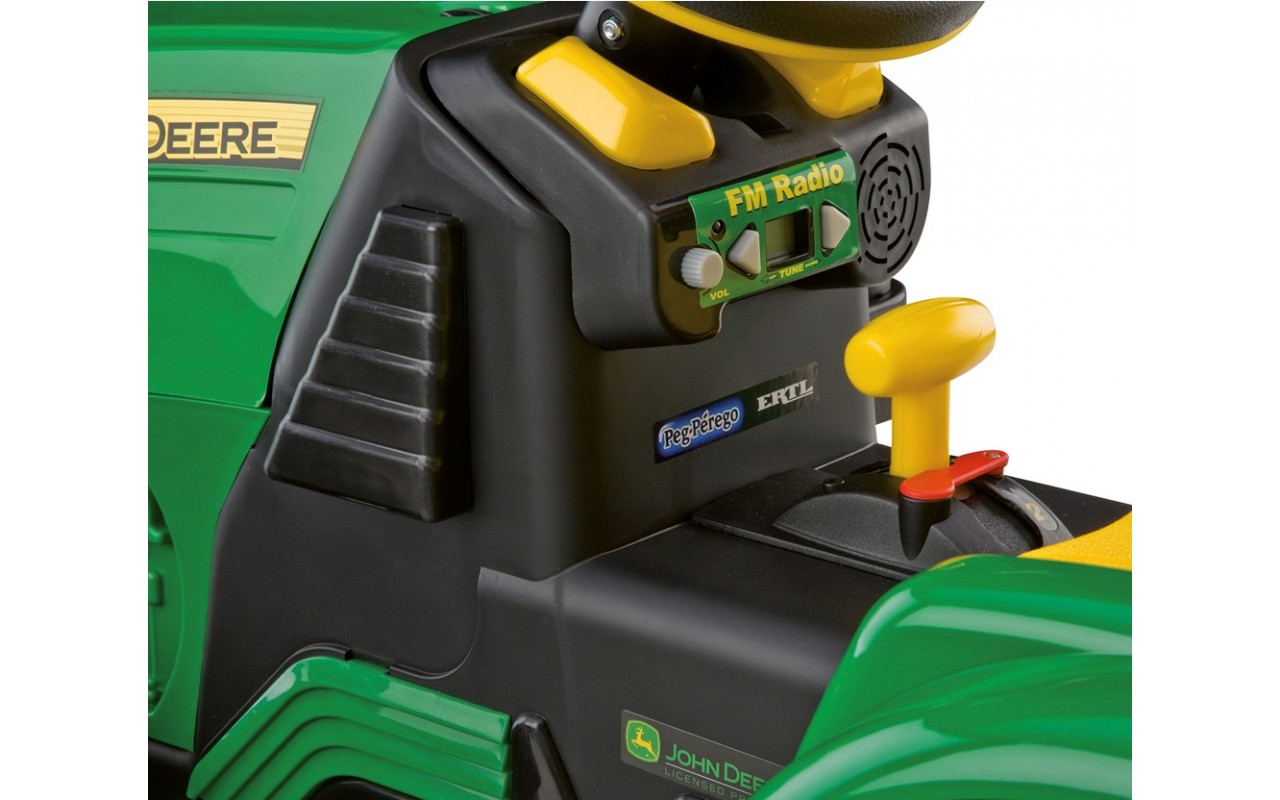 Електромобіль трактор John Deere Ground Loader з навантажувачем Peg-Perego (OR 0068)
