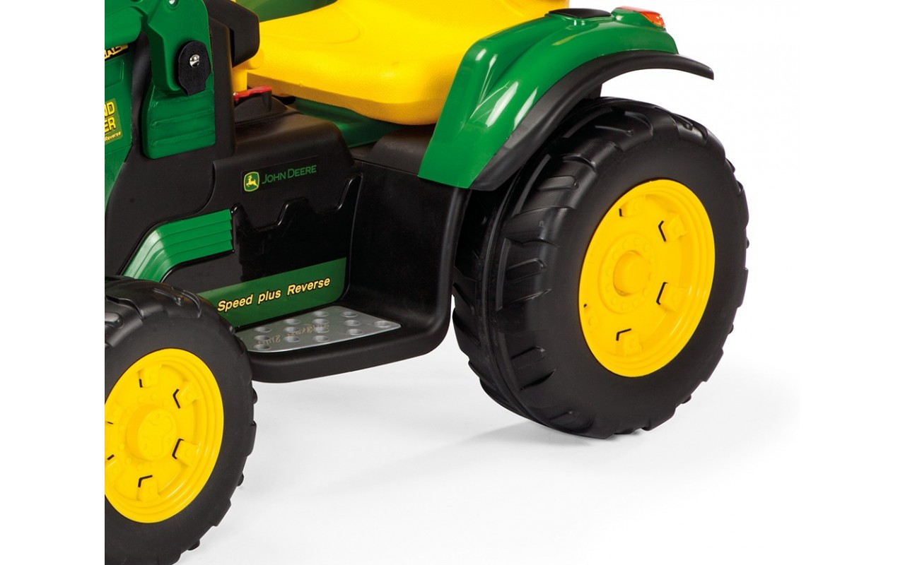 Електромобіль трактор John Deere Ground Loader з навантажувачем Peg-Perego (OR 0068)