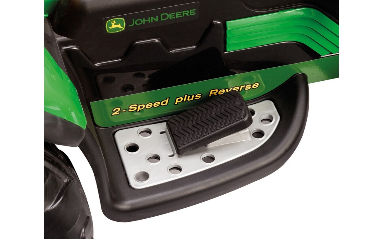 Електромобіль трактор John Deere Ground Loader з навантажувачем Peg-Perego (OR 0068)