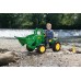 Електромобіль трактор John Deere Ground Loader з навантажувачем Peg-Perego (OR 0068) title=