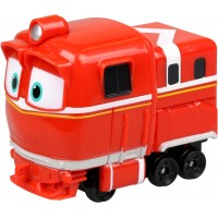Игрушка Silverlit Robot Trains паровозик Альф красный 6 см (80156)