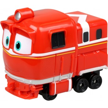 Игрушка Silverlit Robot Trains паровозик Альф красный 6 см (80156)