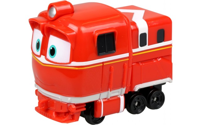 Іграшка Silverlit Robot Trains паровозик Альф червоний 6 см (80156)