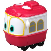 Игрушка Silverlit Robot Trains паровозик Салли красный 6 см (80158)