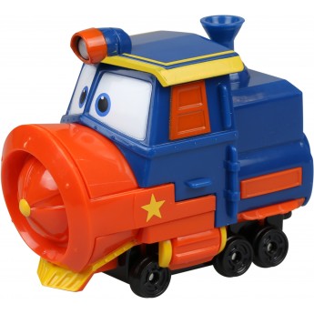 Игрушка Silverlit Robot Trains паровозик Виктор синий 6 см (80159)
