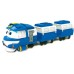 Игрушка Silverlit Robot Trains паровоз трансформер Кей с двумя вагонами (80177) title=