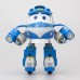 Игрушка Silverlit Robot Trains паровоз трансформер Кей с двумя вагонами (80177) title=