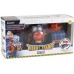 Игрушка Silverlit Robot Trains паровоз трансформер Виктор с двумя вагонами (80186) title=