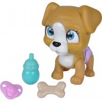 Интерактивная игрушка Simba Пампер Петс Щенок: пьет, писает, с цветной лапкой (5953050)