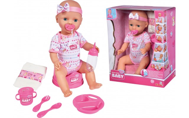 Пупс New Born Baby Drink (5039005)