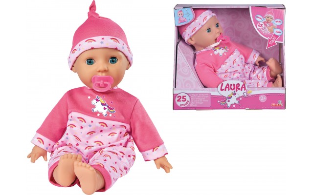 Інтерактивний пупс New Born Baby Лаура Дитячий сміх (5140060)