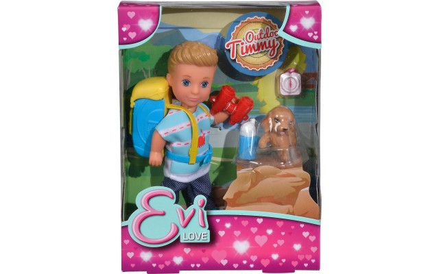 Кукольный набор Simba Тимми Прогулка с любимцем, аксессуары (5733230)