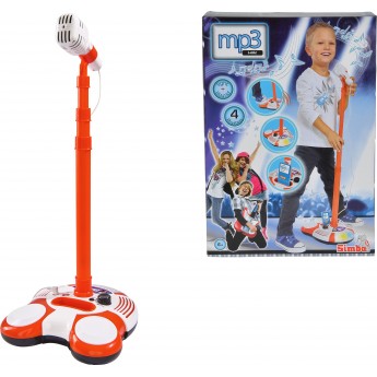 Детский музыкальный Микрофон Simba 102 см со светом и звуком (6837816)