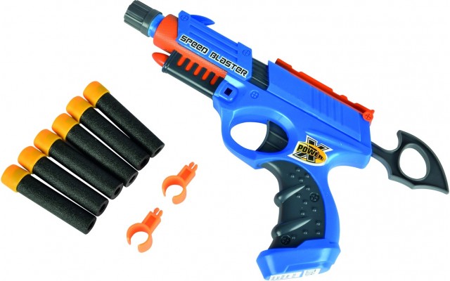 Детский Бластер Simba X-Power 200 6 патронов 20 см (7210057)