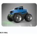 Машинка к треку Smoby Флекстрим со съемным корпусом, светом и звуком, синяя (180906WEB) title=