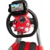 Дитячий симулятор-тренажер Smoby Пілот боліда з тримачем для смартфона, звук і світло (370206) title=