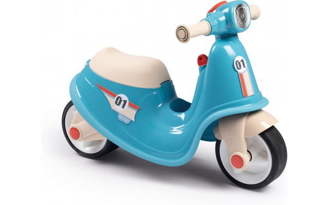 Детский толокар Smoby Скутер голубой (721006)