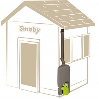 Водостічна труба для будиночків Smoby з резервуаром 4.5 л (810909)