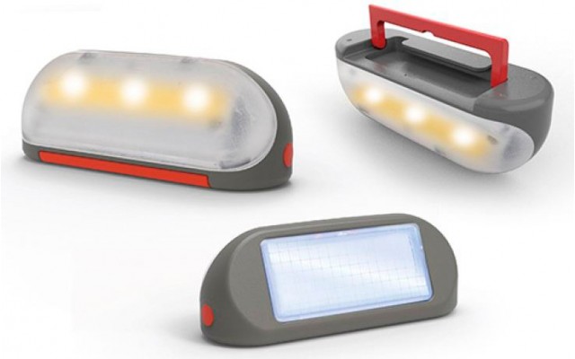 Лампа на солнечной батарее с ручкой для детских домиков Smoby (810910)