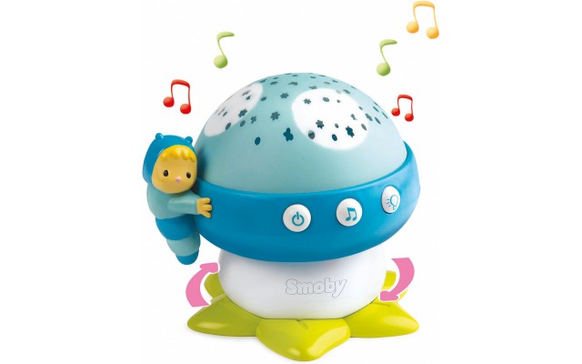Музичний проєктор Smoby Toys Cotoons Лісовий грибочок, світло та звук (110118)