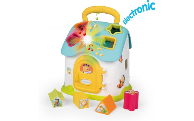 Іграшка для розвитку Smoby Toys Cotoons Будинок з сортером, звуком і світлом (110435)