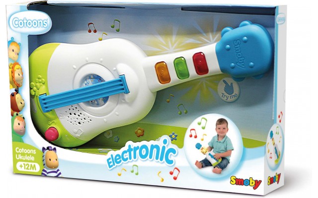 Музыкальная игрушка Smoby Toys Cotoons Гавайская гитара, звук и свет (110503)