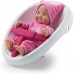 Коляска для кукол Smoby Миникисс 3 в 1 для прогулок, розовая (210205) title=