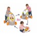 Коляска для ляльки Smoby Toys Minikis 3 в 1 Веселі тваринки (210206) title=