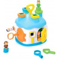 Іграшка-сортер Smoby Toys Cotoons Будинок з формами Синя (211404_b)